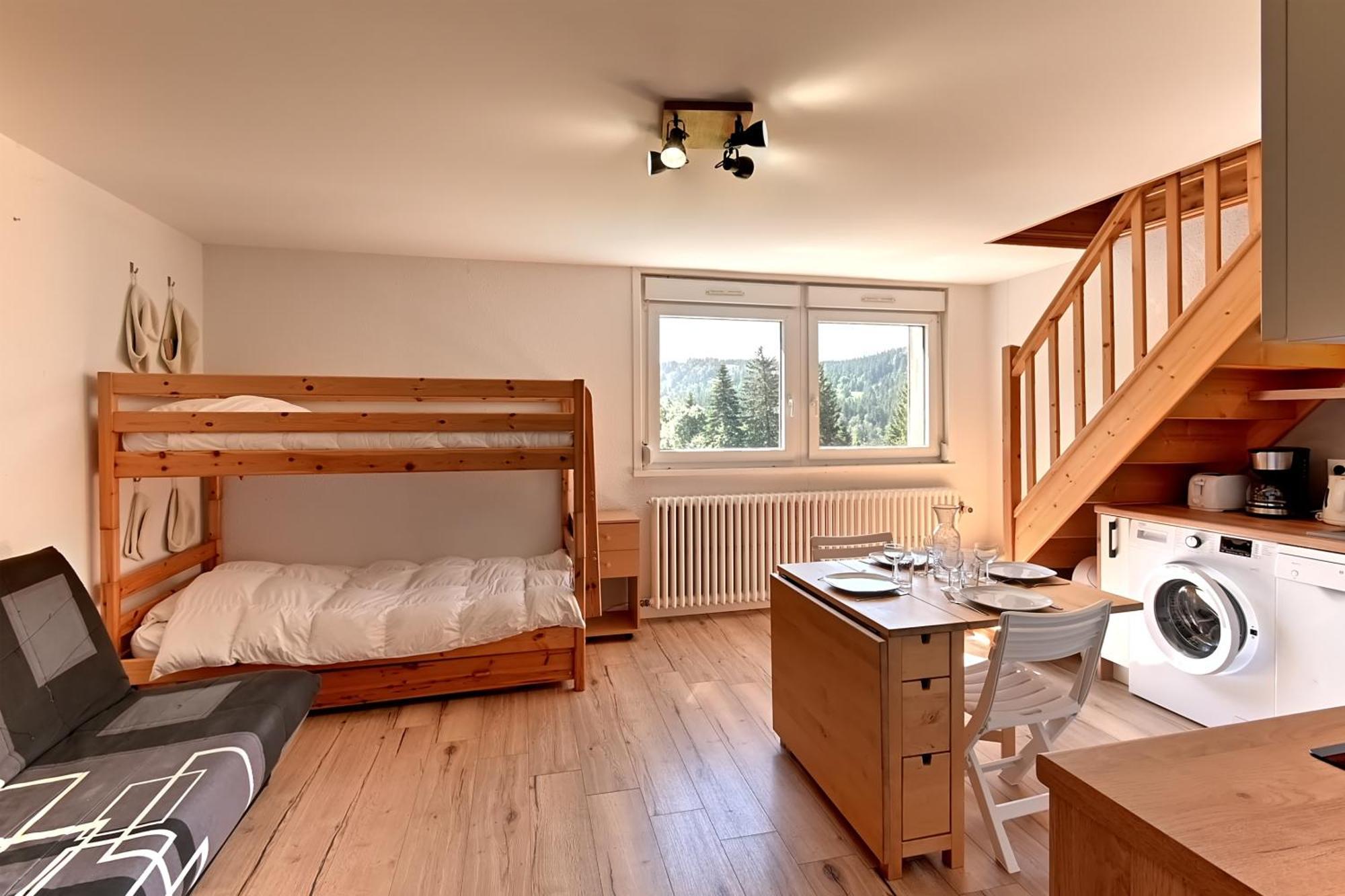 Apartament Le Nid Des Vosges - Appt Vue Montagne Gérardmer Zewnętrze zdjęcie